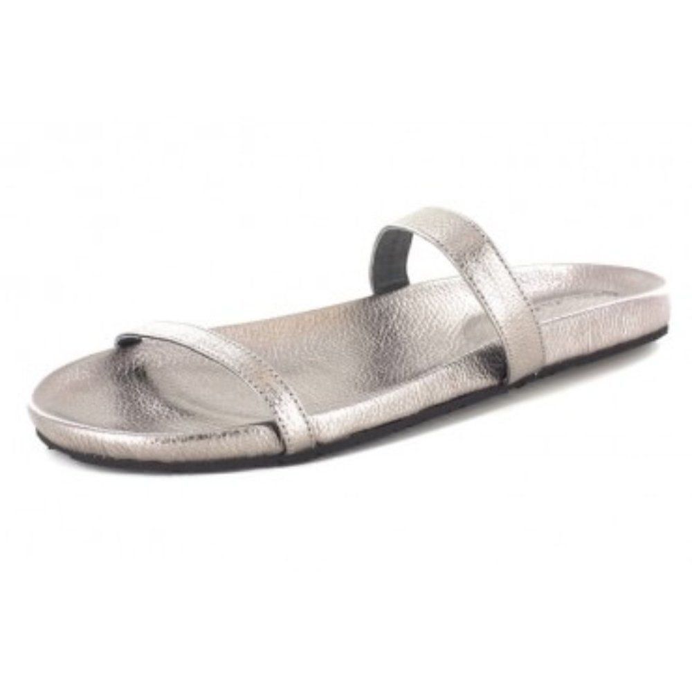 Chocolat Blu Yale Gunmetal sandals, size 40/9